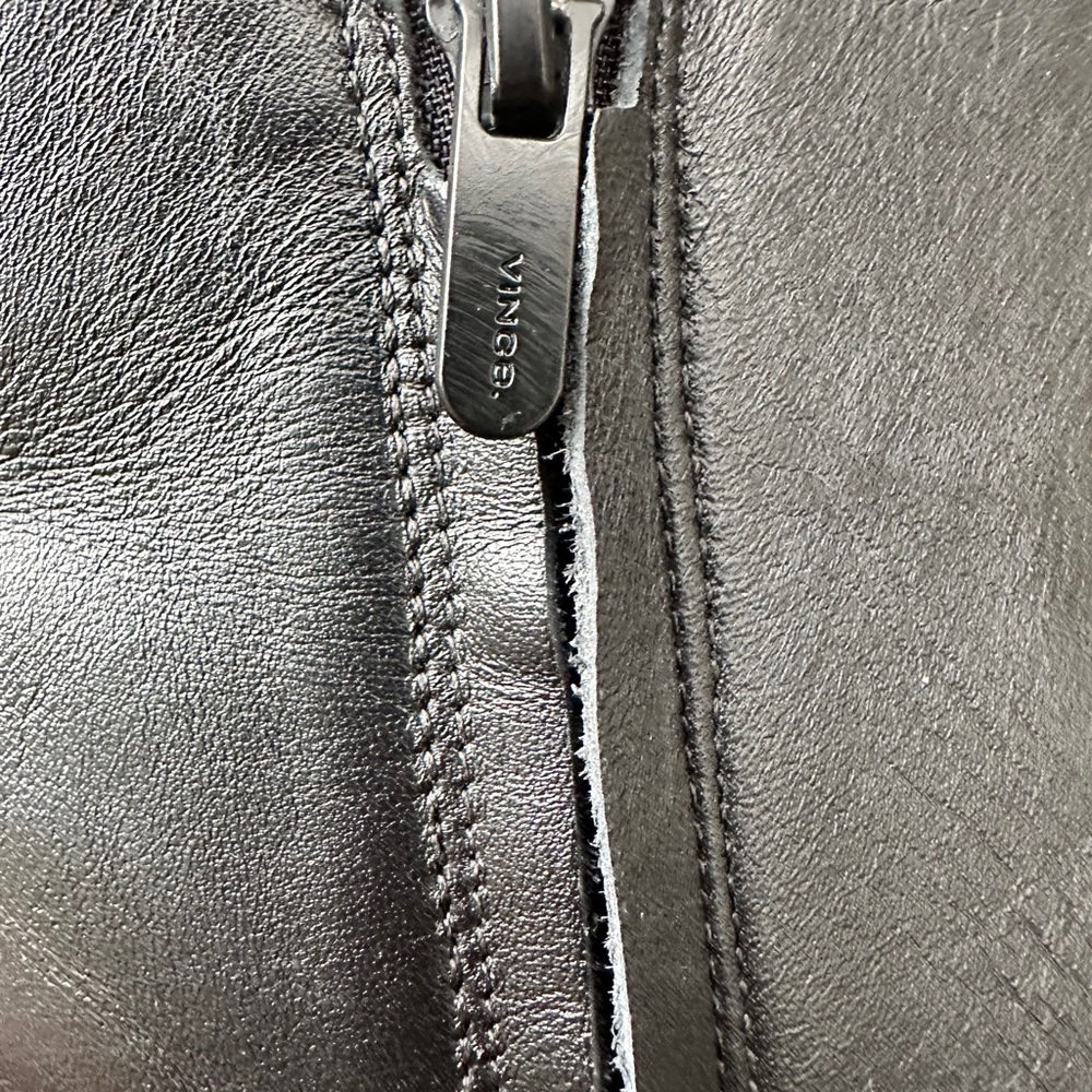 Vince Black Leather women’s Boots - Picture 4 of 4